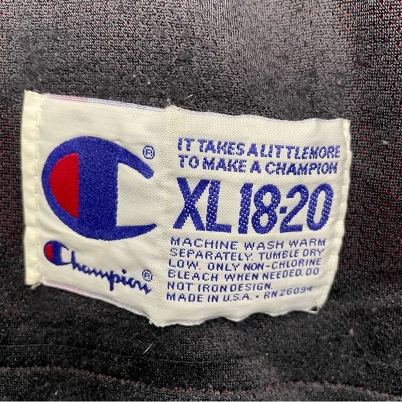 Champion Reversible Michael Jordan Jersey Vintage 90s Red and Black - Picture 5 of 12